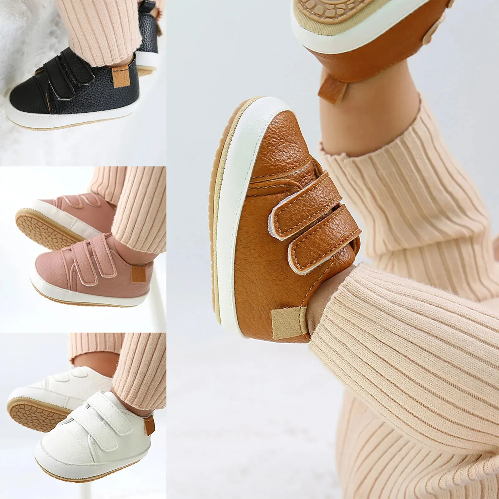 0-18M Newborn Infant Baby Boy Soft Breathable Shoes