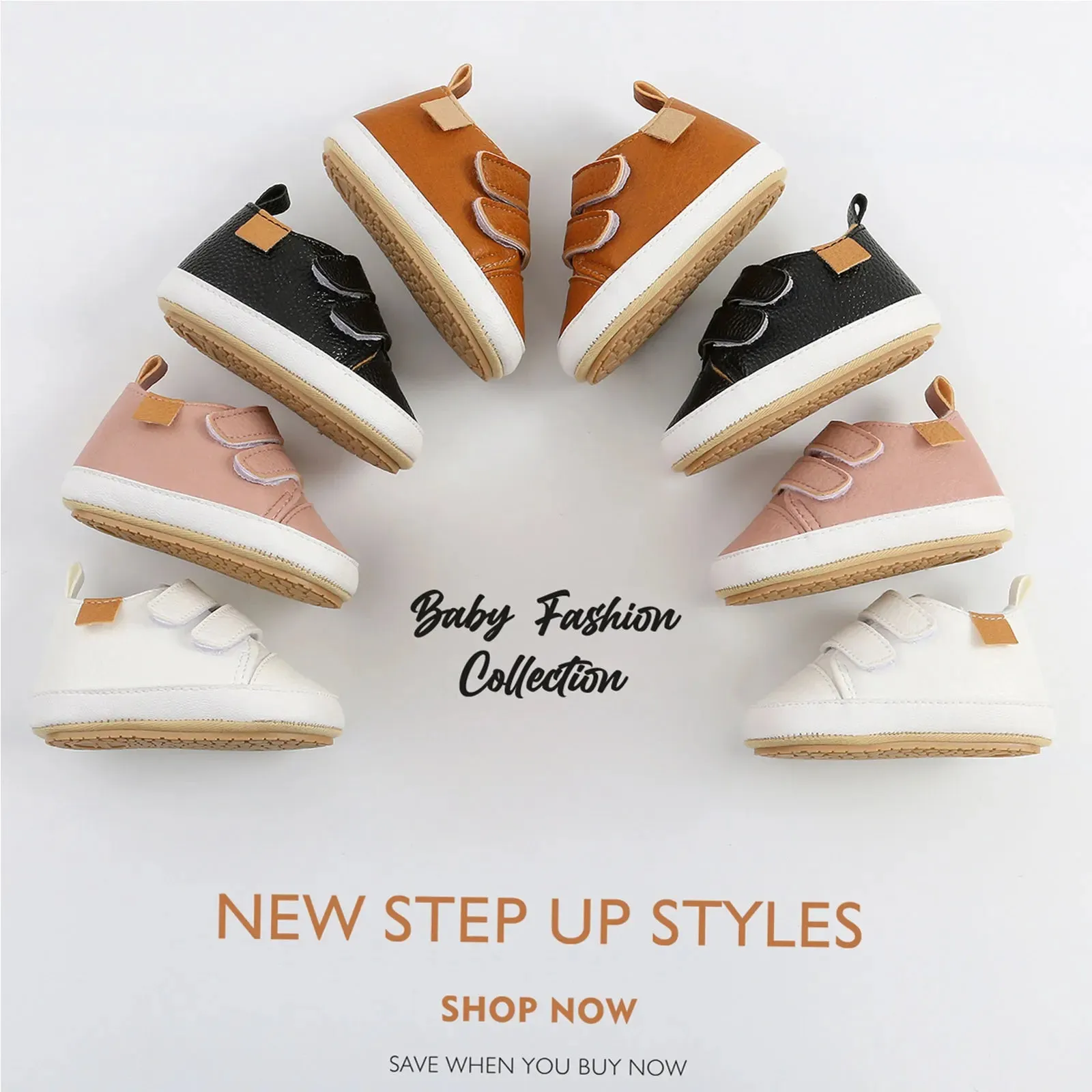 0-18M Newborn Infant Baby Boy Soft Breathable Shoes