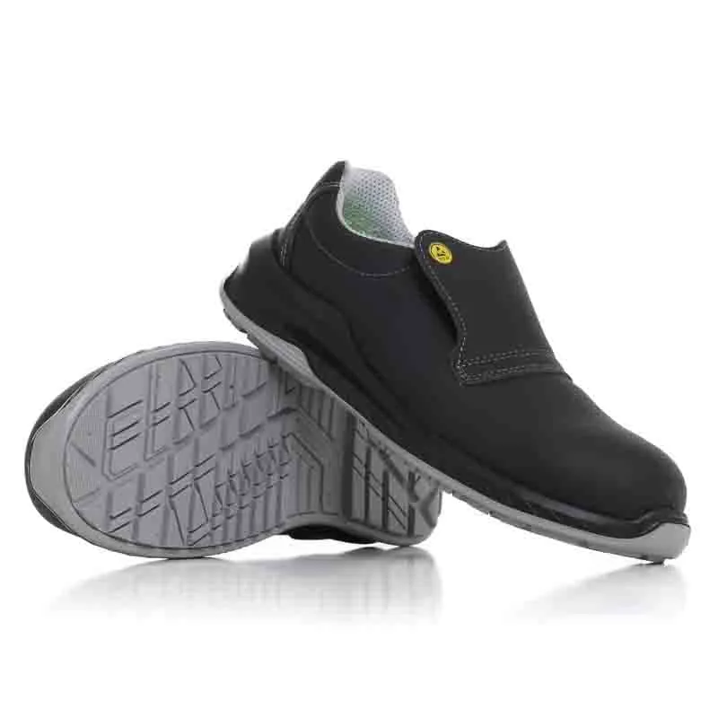 Black Kitchen Shoes without Metal with Anti-Slip Sole Londra - UPOWER