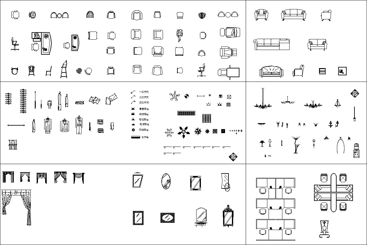 ★【Interior Design Autocad Elevation Collections V.2】All kinds of CAD Elevation Bundle