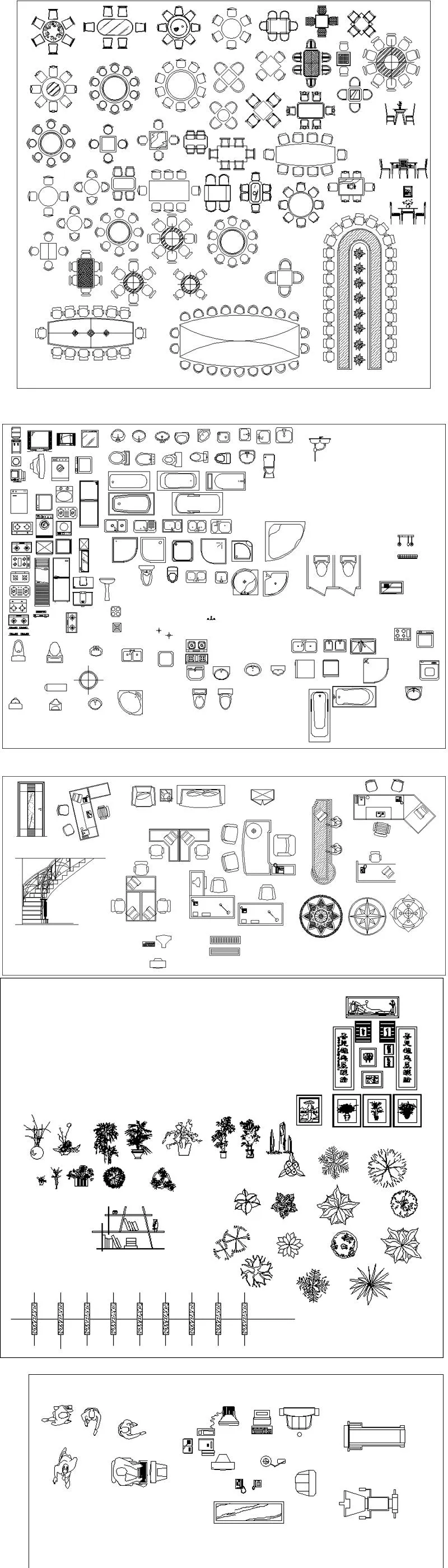 ★【Interior Design Autocad Elevation Collections V.2】All kinds of CAD Elevation Bundle
