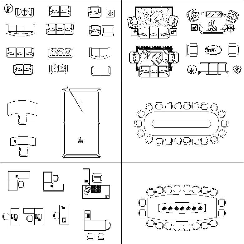 ★【Interior Design Autocad Elevation Collections V.2】All kinds of CAD Elevation Bundle
