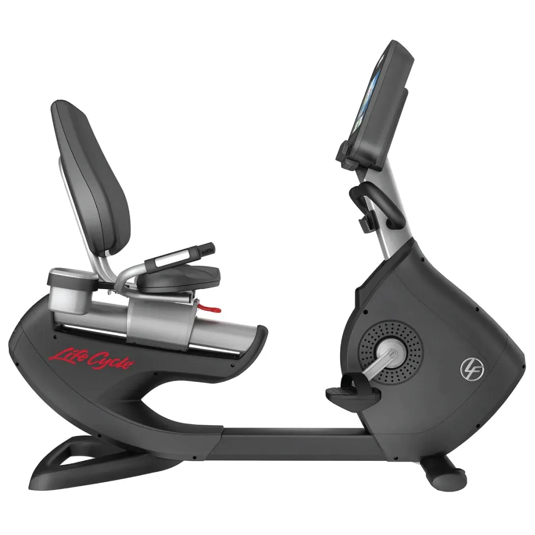 Life Fitness 95R Recumbent Bike Soft Touch screen
