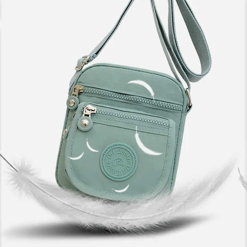 Lightweight Thin Crossbody Bag For Women Minimalist Oxford Purse