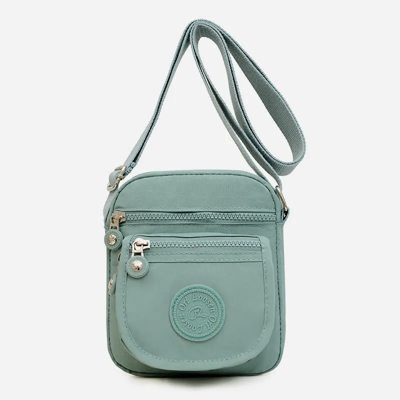Lightweight Thin Crossbody Bag For Women Minimalist Oxford Purse