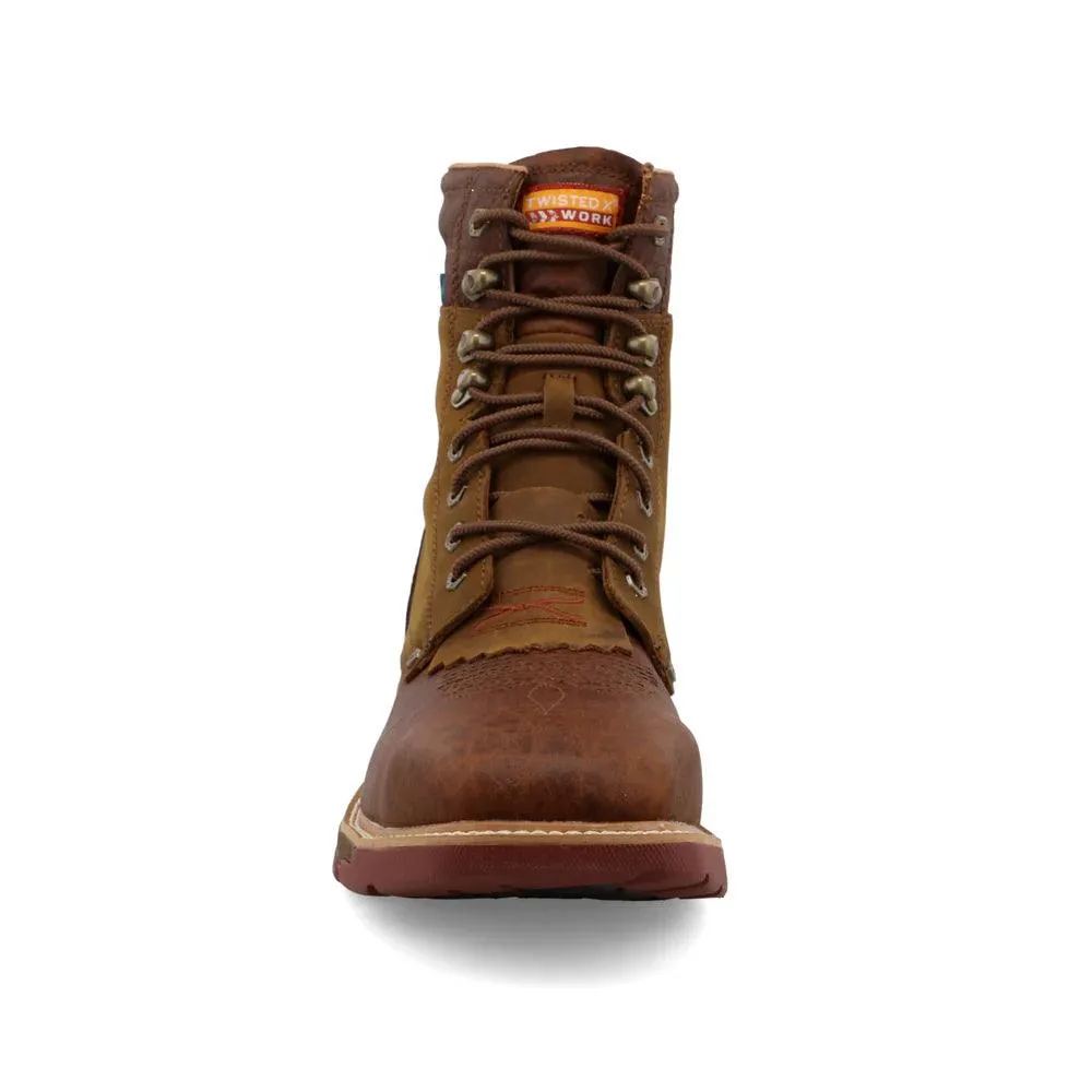 Men's Twisted X 8" Alloy Toe CellStretch® Lacer MXALW01