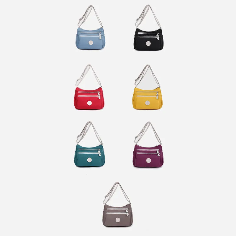 Oxford Crossbody Bag For Women Bright Color Lightweight Shoulder Bag