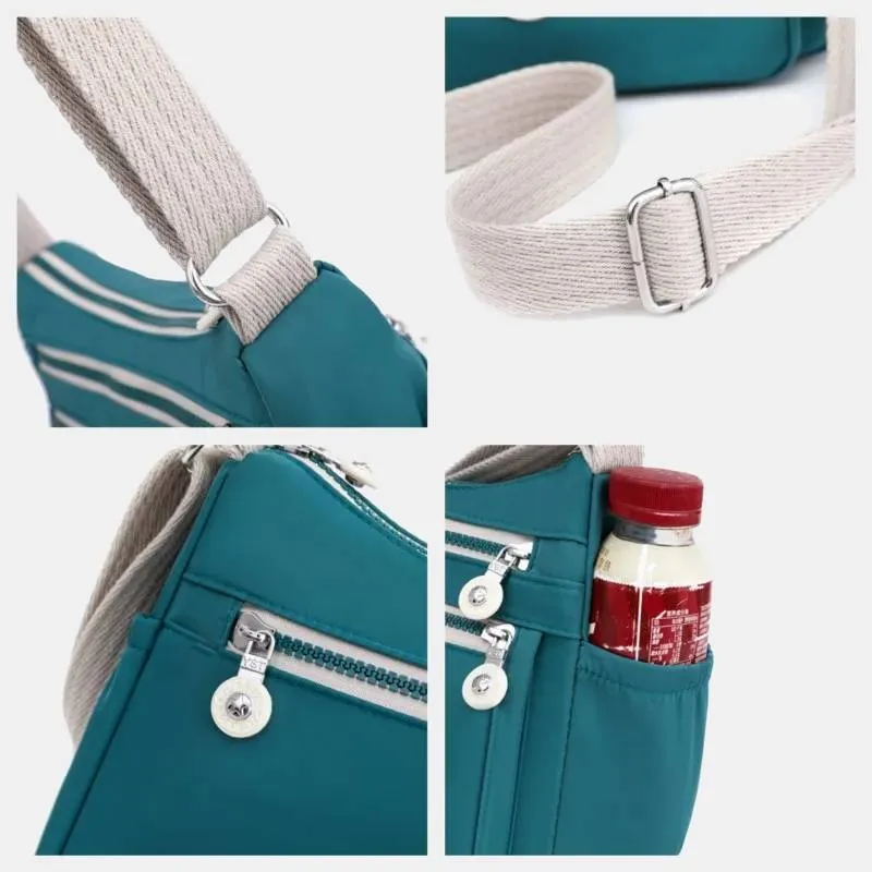 Oxford Crossbody Bag For Women Bright Color Lightweight Shoulder Bag