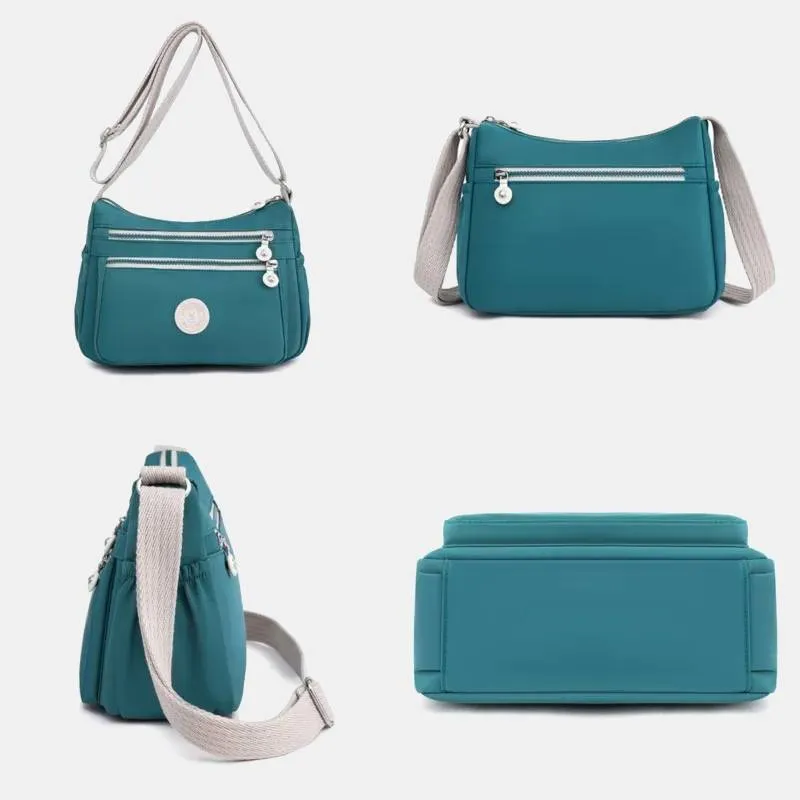 Oxford Crossbody Bag For Women Bright Color Lightweight Shoulder Bag
