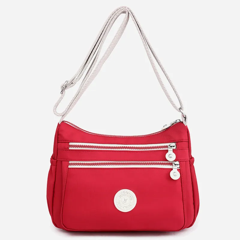 Oxford Crossbody Bag For Women Bright Color Lightweight Shoulder Bag