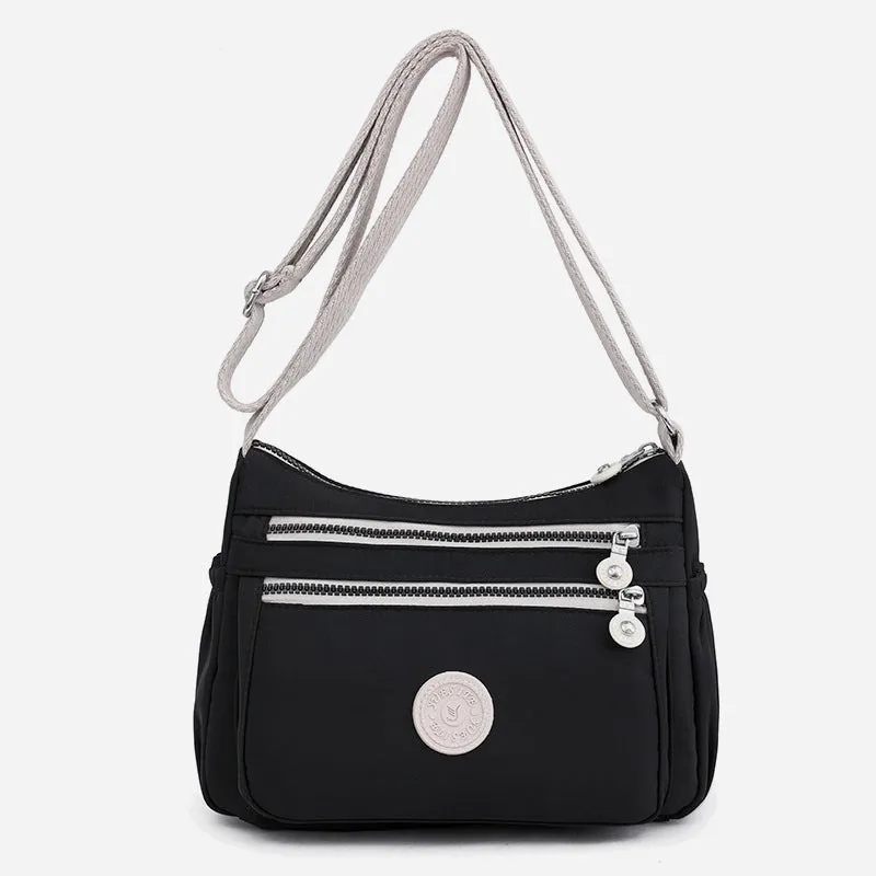 Oxford Crossbody Bag For Women Bright Color Lightweight Shoulder Bag