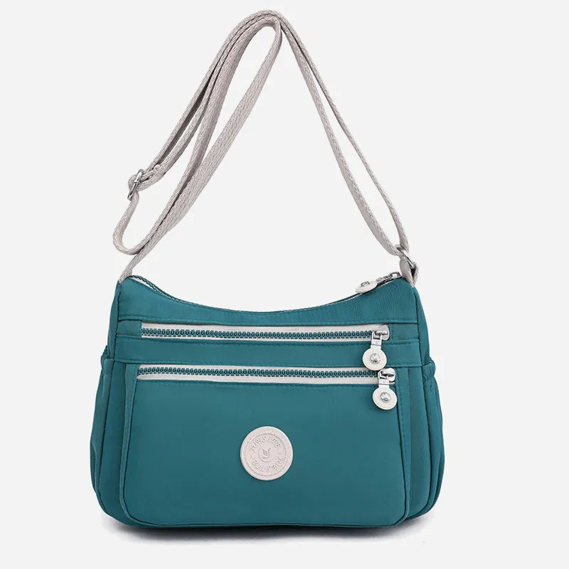 Oxford Crossbody Bag For Women Bright Color Lightweight Shoulder Bag