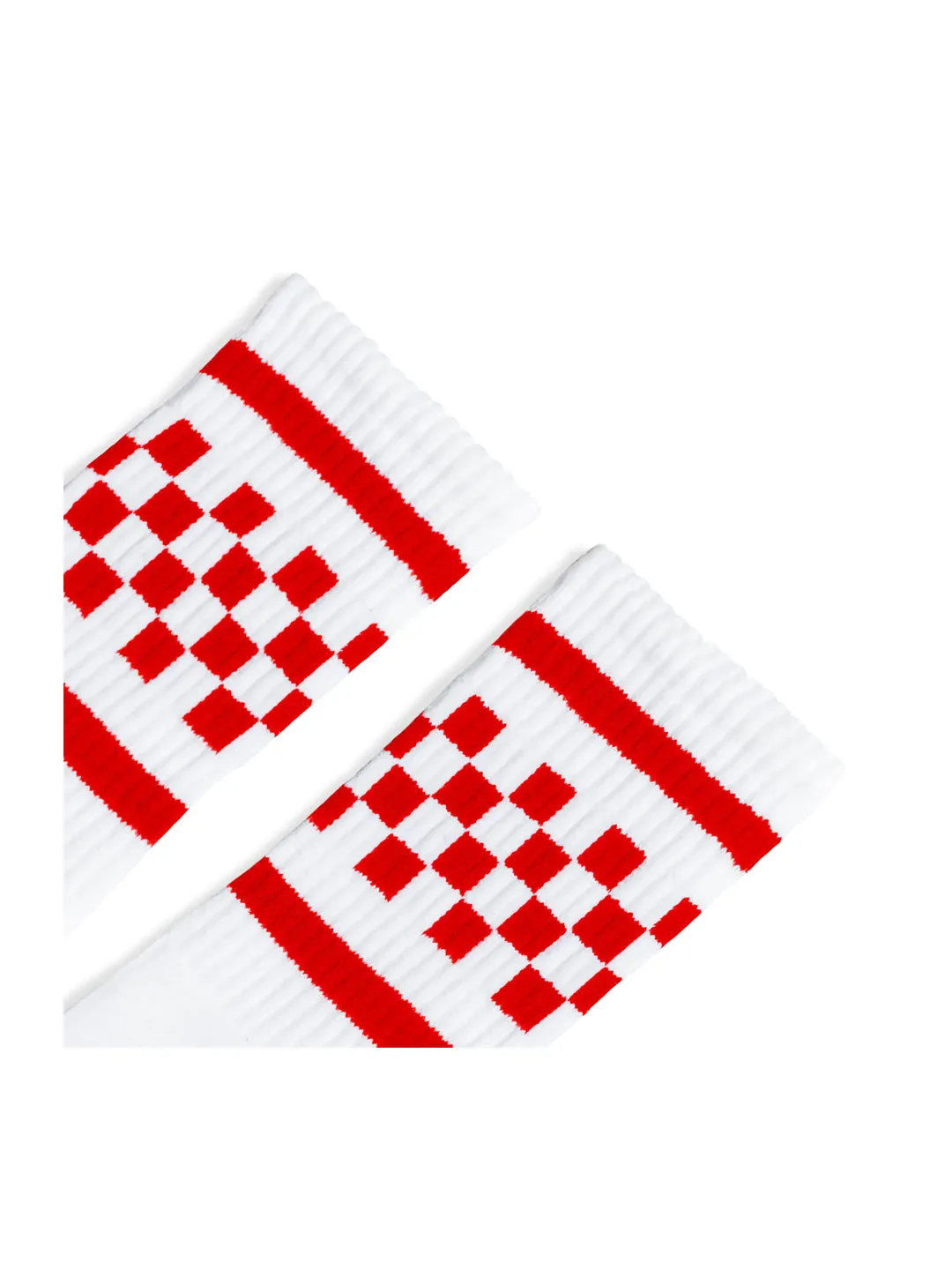 Red Checkered Socks
