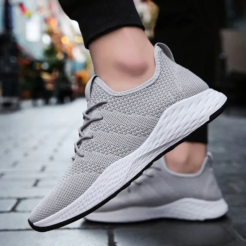 Spring And Summer Breathable Net Men'S Shoes Casual Shoes Korean Youth Students