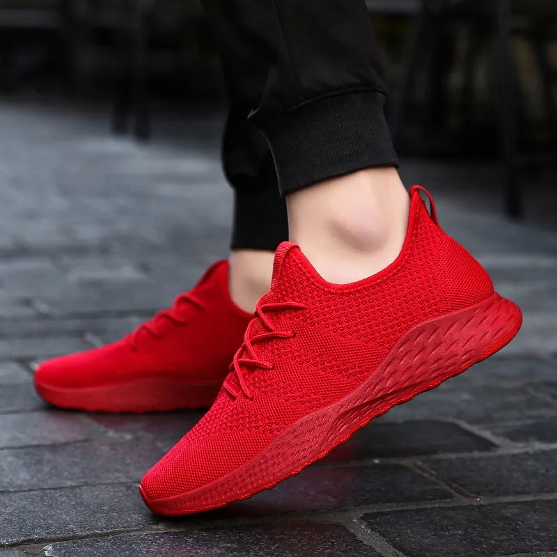 Spring And Summer Breathable Net Men'S Shoes Casual Shoes Korean Youth Students