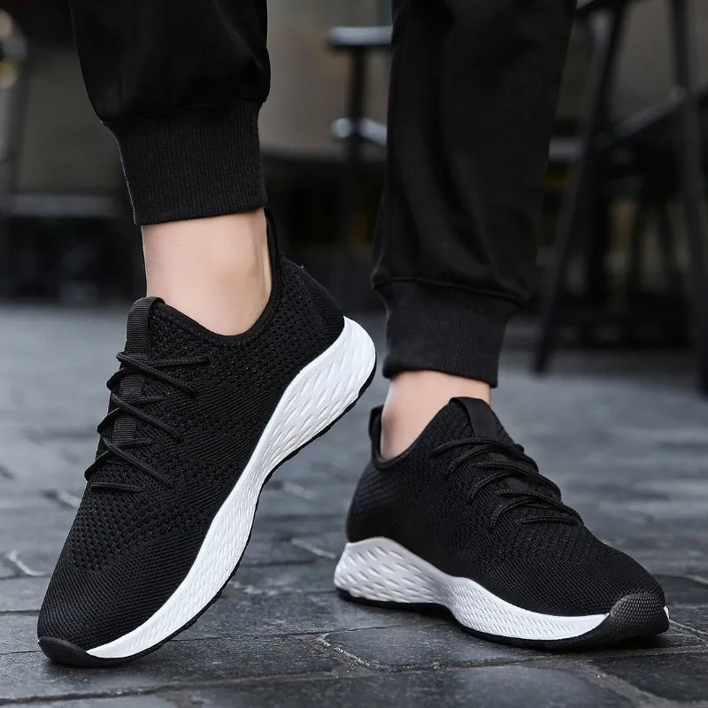 Spring And Summer Breathable Net Men'S Shoes Casual Shoes Korean Youth Students