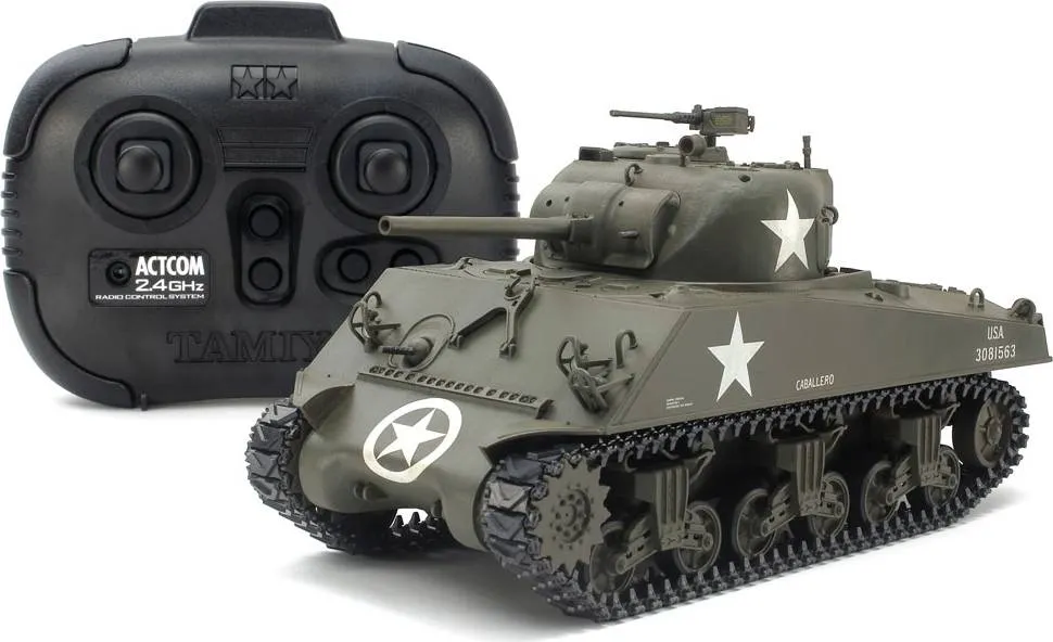 Tamiya 48217 1/35 M4A3 Sherman w/Control Unit