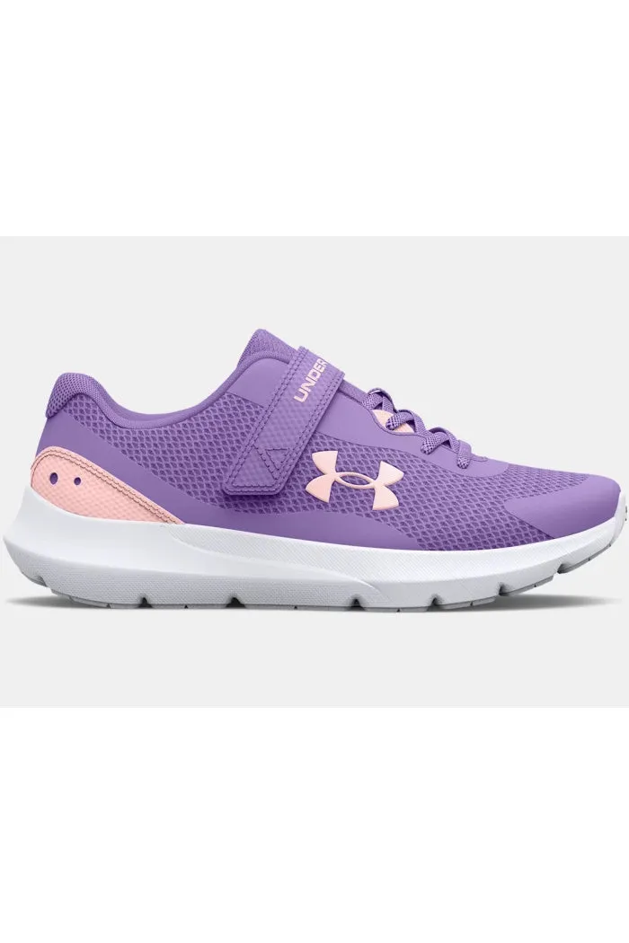 Under Armour Girls' Pre-School UA Surge 3 AC Running Shoes