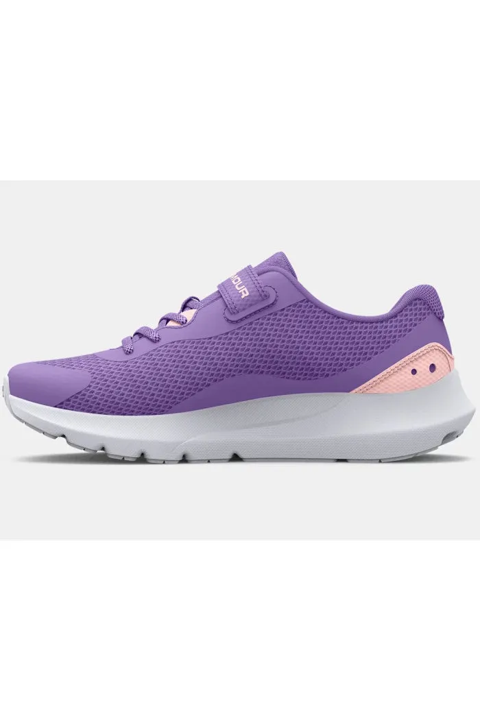 Under Armour Girls' Pre-School UA Surge 3 AC Running Shoes