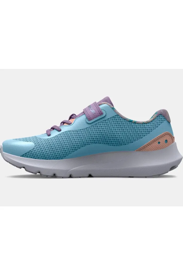 Under Armour Girls  Surge 3 Sky Running Shoes