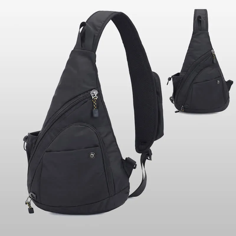 Waterproof Sling Bag Crossbody Backpack Casual Nylon Shoulder Bag Chest Bag