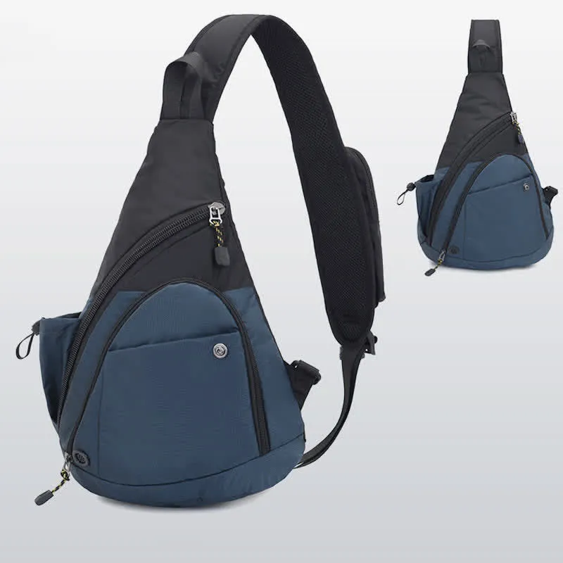Waterproof Sling Bag Crossbody Backpack Casual Nylon Shoulder Bag Chest Bag